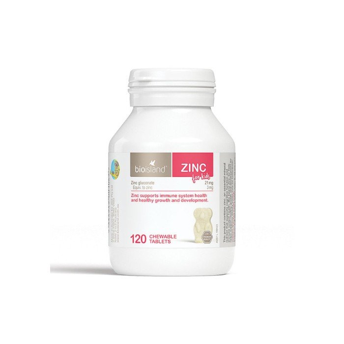 🇦🇺 BioIsland Kids Zinc 兒童鋅咀嚼錠｜120 顆裝