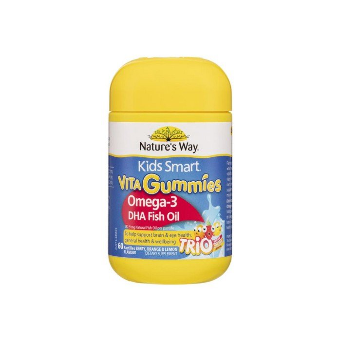 🇦🇺 Nature's Way Kids Smart Omega-3 Fish Oil 兒童魚油軟糖｜60 顆裝