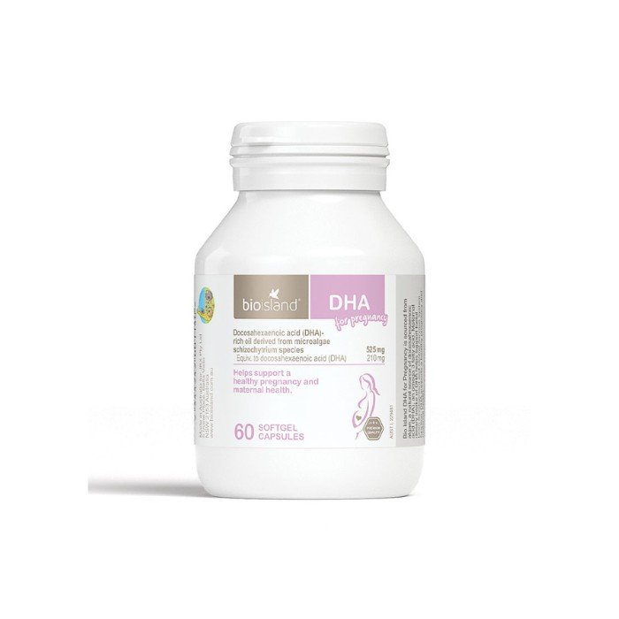 🇦🇺 BioIsland 孕婦專用 DHA 藻油膠囊｜60 顆裝