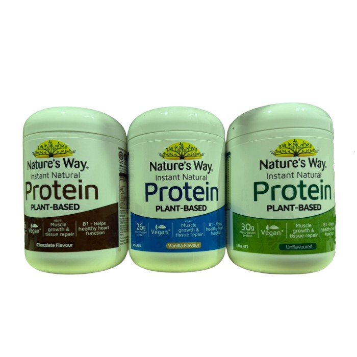🇦🇺 Nature's Way Instant Natural Protein 植物蛋白粉｜375 g 【原味／香草／巧克力】