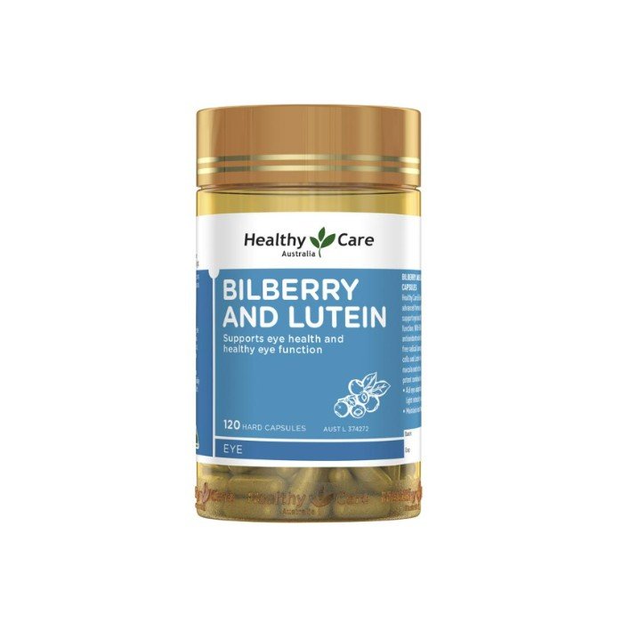 🇦🇺 Healthy Care Bilberry & Lutein 山桑子葉黃素護眼膠囊｜120 粒裝