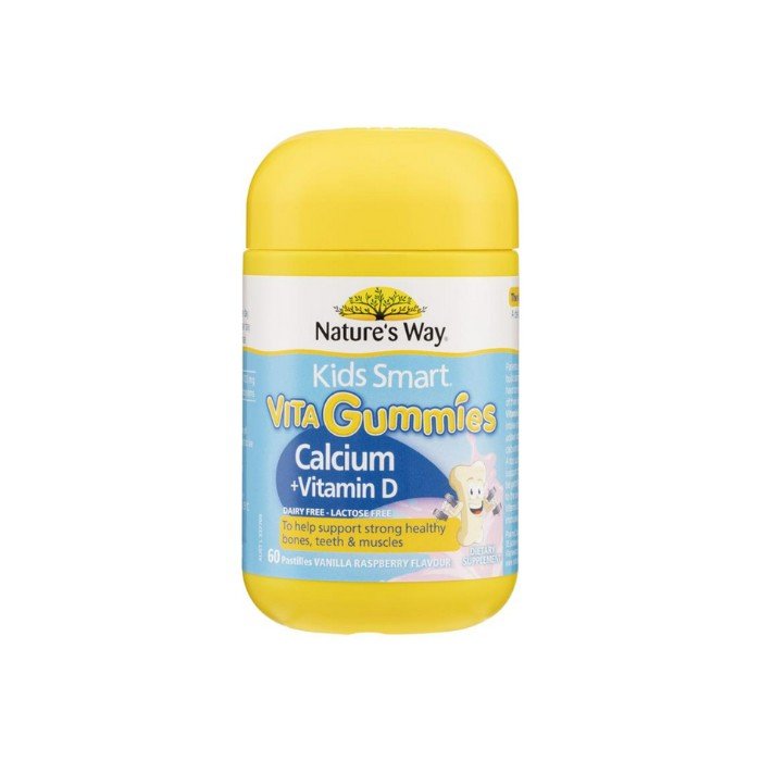 🇦🇺 Nature's Way Kids Smart Calcium + Vitamin D 兒童鈣+D軟糖｜60 顆裝