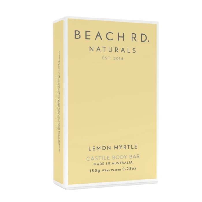 🇦🇺 Beach Road Naturals 檸檬桃金孃與澳洲野生蜂蜜卡斯蒂利亞手工皂｜150g