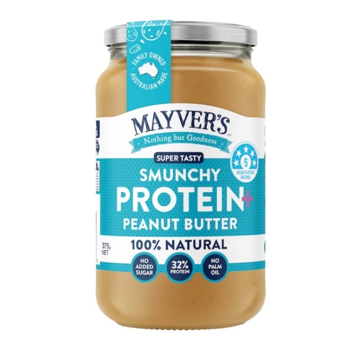 🇦🇺 Mayver’s Smunchy Protein Plus 花生醬｜375g