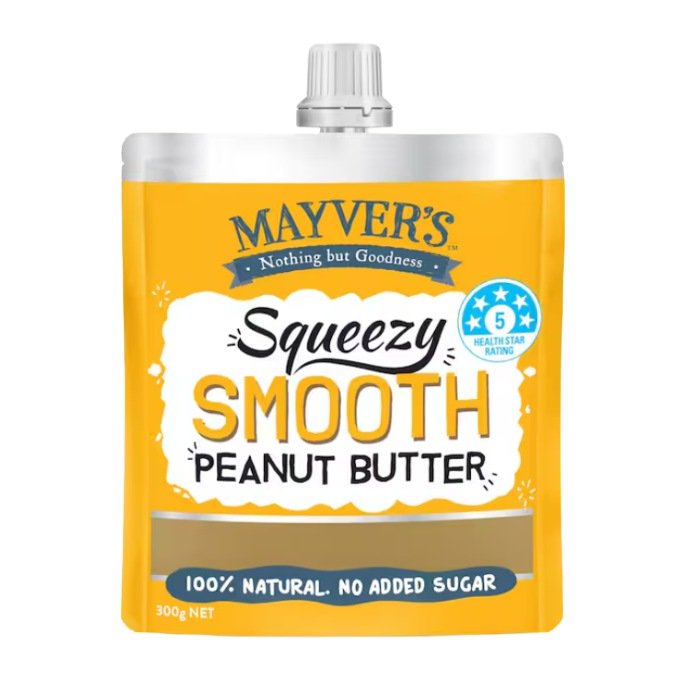 🇦🇺 Mayver’s 柔滑花生醬袋裝｜300g
