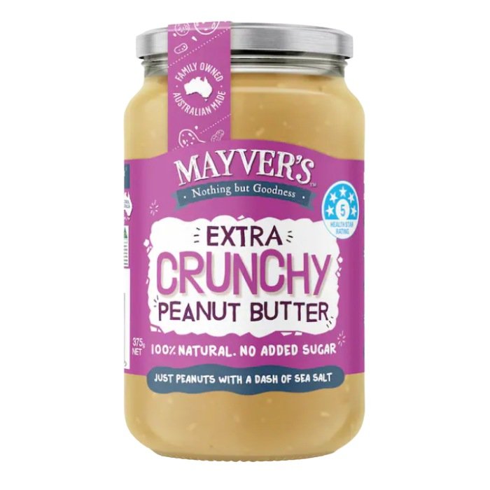 🇦🇺 Mayver’s 極致酥脆花生醬｜Extra Crunchy Peanut Butter｜375g