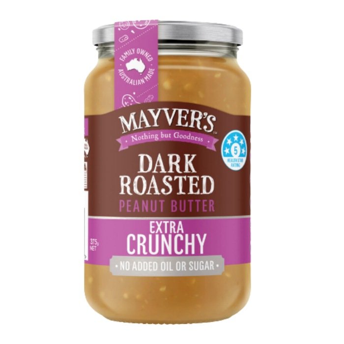 🇦🇺 Mayver’s 深焙極致酥脆花生醬｜Dark Roasted Extra Crunchy Peanut Butter｜375g