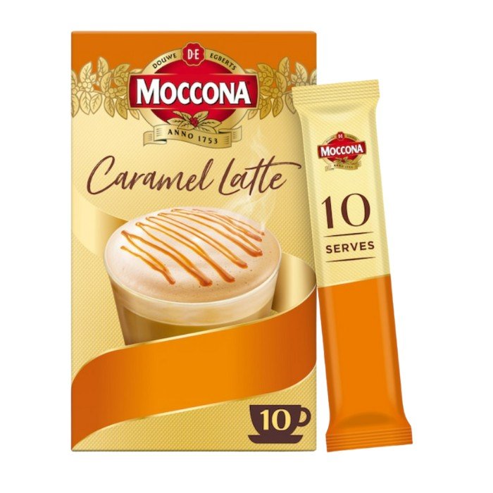 🇦🇺 Moccona 焦糖拿鐵即溶咖啡包｜Caramel Latte｜10 入