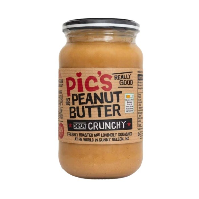 🇳🇿 Pic's 酥脆無鹽花生醬｜Really Good Peanut Butter Crunchy No Salt 380g