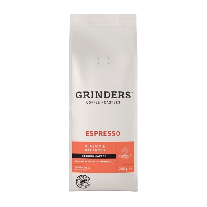 🇦🇺 Grinders 義式濃縮咖啡粉｜Espresso Ground Coffee｜200 g